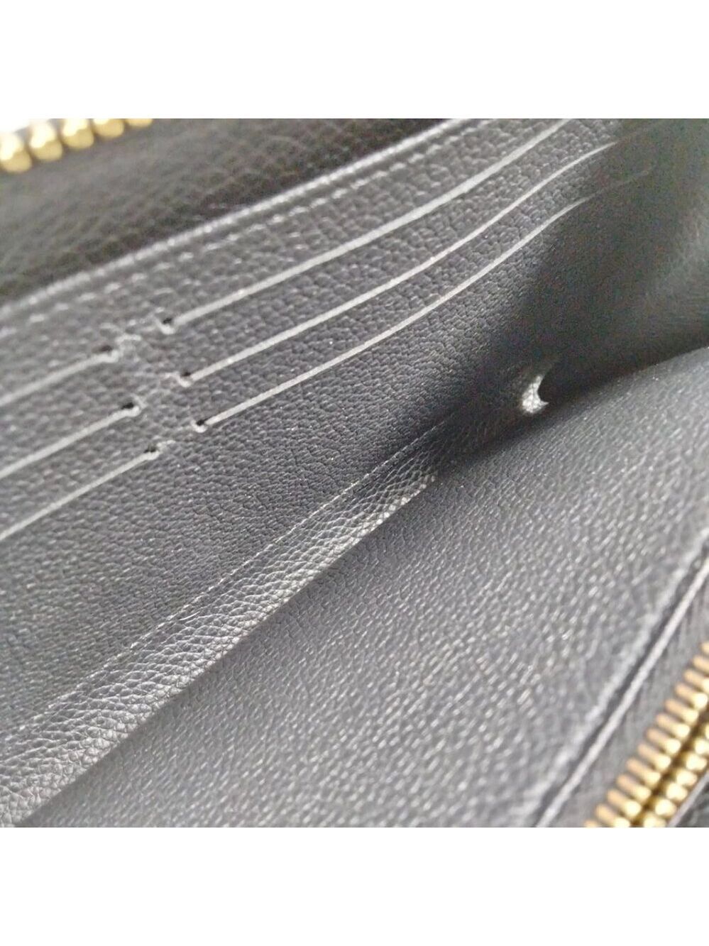 Louis Vuitton LV Long Wallet Black Monogram Empreinte 420-071625 - Picture 6 of 9